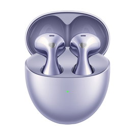 HUAWEI FreeBuds 6 Auriculares Inalámbricos Bluetooth 5.2, Reducción de Ruido Activa ANC, Aurora Purple IP54, Autonomía 32h, Carga Inalámbrica, para Llamadas y Música