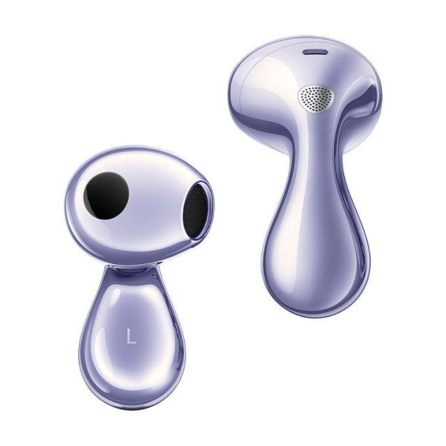 HUAWEI FreeBuds 6 Auriculares Inalámbricos Bluetooth 5.2, Reducción de Ruido Activa ANC, Aurora Purple IP54, Autonomía 32h, Carga Inalámbrica, para Llamadas y Música