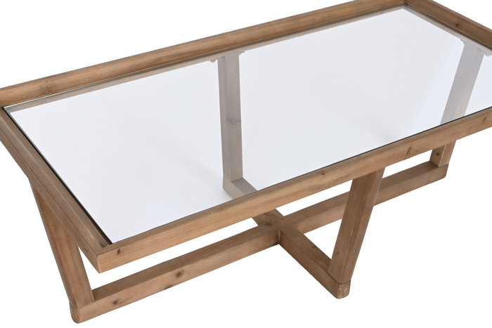 DKD Home Decor Mesa Centro Moderno Marron 120 x 60 x 43 cm DKD Home Decor Mesa Centro Moderno Marron 120 x 60 x 43 cm