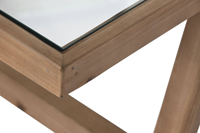 DKD Home Decor Mesa Centro Moderno Marron 120 x 60 x 43 cm DKD Home Decor Mesa Centro Moderno Marron 120 x 60 x 43 cm