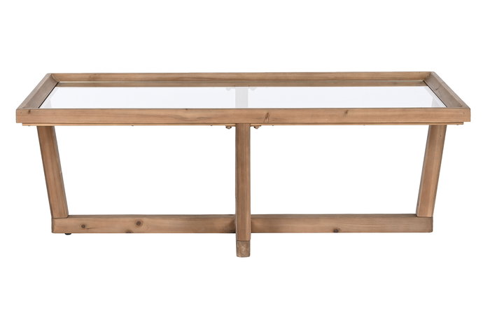 DKD Home Decor Mesa Centro Moderno Marron 120 x 60 x 43 cm DKD Home Decor Mesa Centro Moderno Marron 120 x 60 x 43 cm