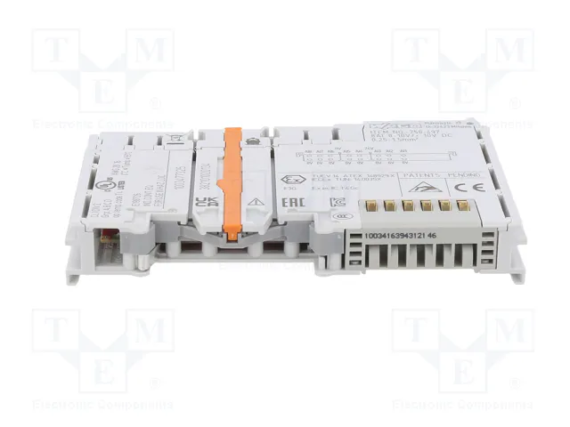 WAGO Módulo de automatización de entrada analógica 750-497