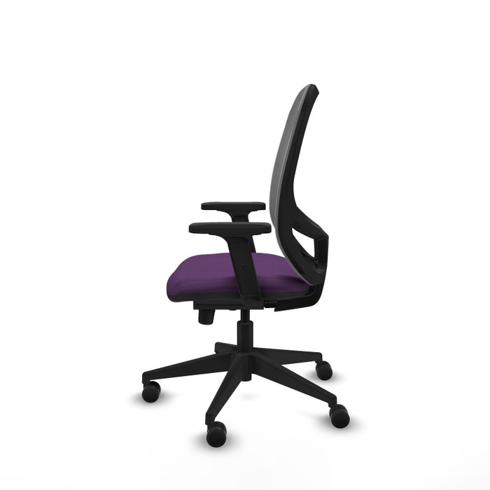 PIQUERAS Y CRESPO Silla de oficina Cilanco con mecanismo Sincro, Morado y Gris PIQUERAS Y CRESPO Silla de oficina Cilanco con mecanismo Sincro, Morado y Gris