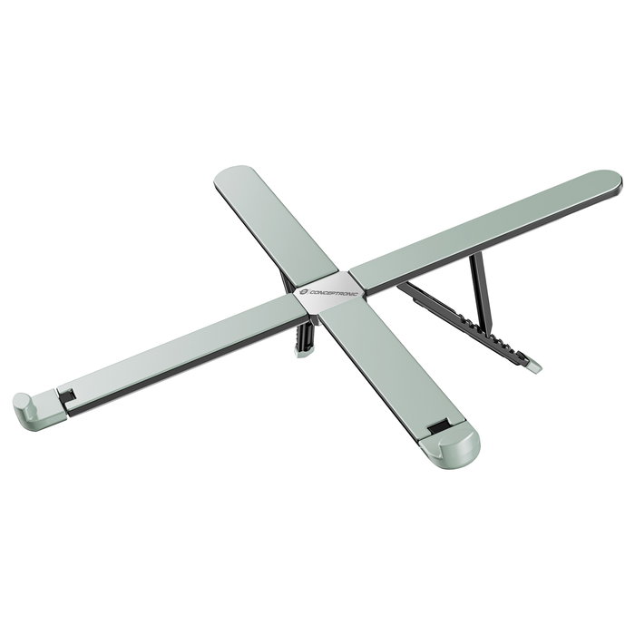 Conceptronic THANA11G ERGO Soporte de portátil gris hasta 17.3 pulgadas