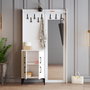 Hanah Home Perchero de recibidor Berlin BC Blanco