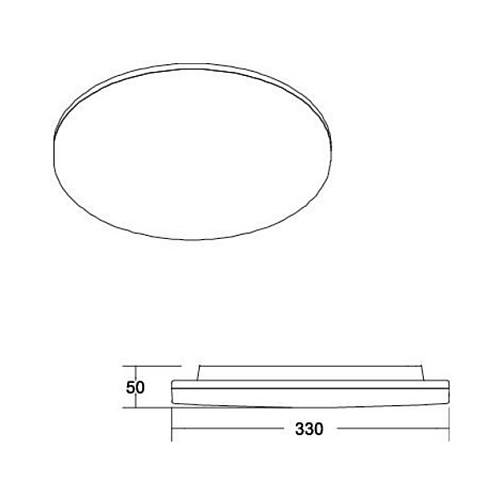 Brumberg 12512073 AB-Downlight BYAM rund ws Blanco