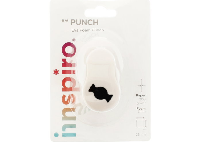 Innspiro Troqueladora de figuras Eva Foam Punch caramelo 25mm