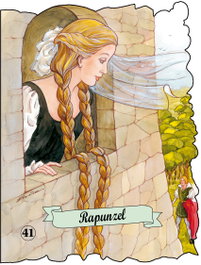 COMBEL, Rapunzel - Grimm, Wilhelm i Jacob