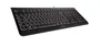 CHERRY KC 1000 - Teclado de Oficina USB con Cable, Diseño QWERTY Español, 109 Teclas, Negro, Plug & Play, Durabilidad 10M Pulsaciones