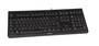CHERRY KC 1000 - Teclado de Oficina USB con Cable, Diseño QWERTY Español, 109 Teclas, Negro, Plug & Play, Durabilidad 10M Pulsaciones