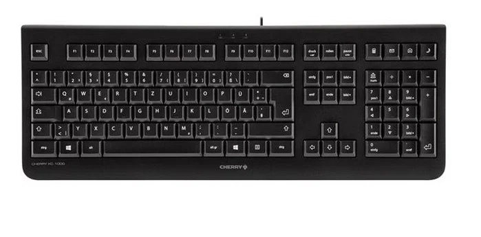 Cherry KC 1000 Teclado Oficina USB QWERTY Español Negro Cherry KC 1000 Teclado Oficina USB QWERTY Español Negro