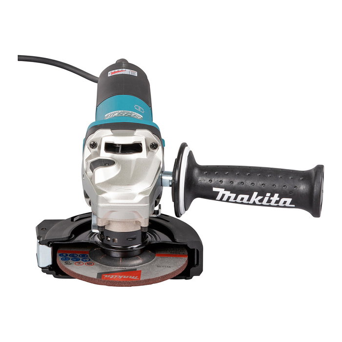 Makita Amoladora Angular GA5091X01, 1900W, 11500 RPM, Disco 125mm, 2.8kg, Corriente Alterna, Velocidad Ajustable, Protección Reinicio