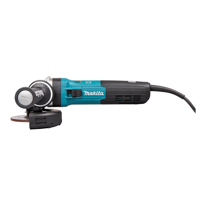 Makita Amoladora Angular GA5091X01, 1900W, 11500 RPM, Disco 125mm, 2.8kg, Corriente Alterna, Velocidad Ajustable, Protección Reinicio