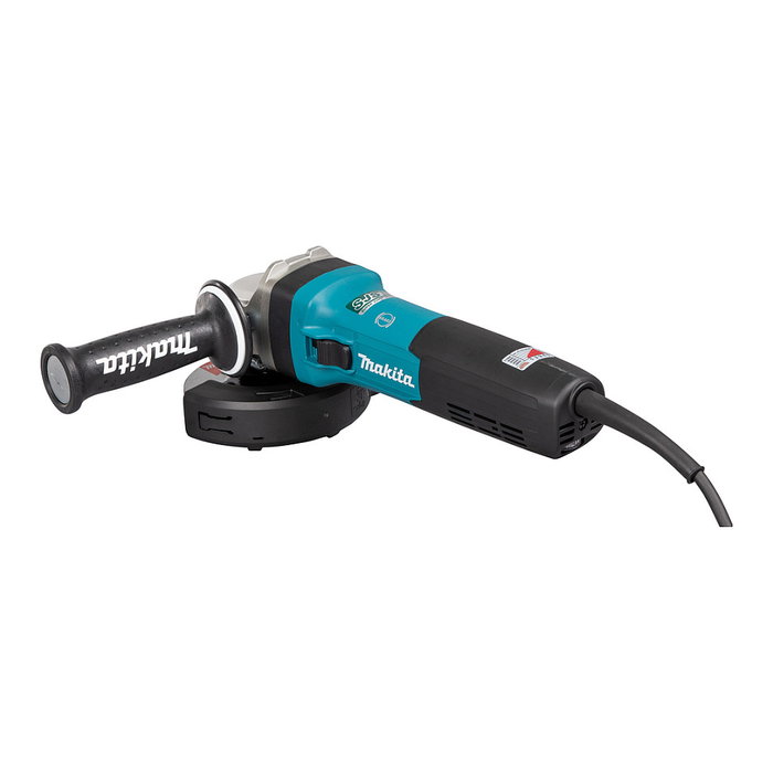 Makita Amoladora Angular GA5091X01, 1900W, 11500 RPM, Disco 125mm, 2.8kg, Corriente Alterna, Velocidad Ajustable, Protección Reinicio