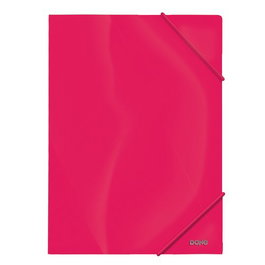 Carpeta De Gomas Y Solapas Dohe A4 Pp Opaco Rosa