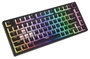 Savio Phenix Teclado Gaming Mecánico Inalámbrico Gateron Red Pro Pudding RGB Negro