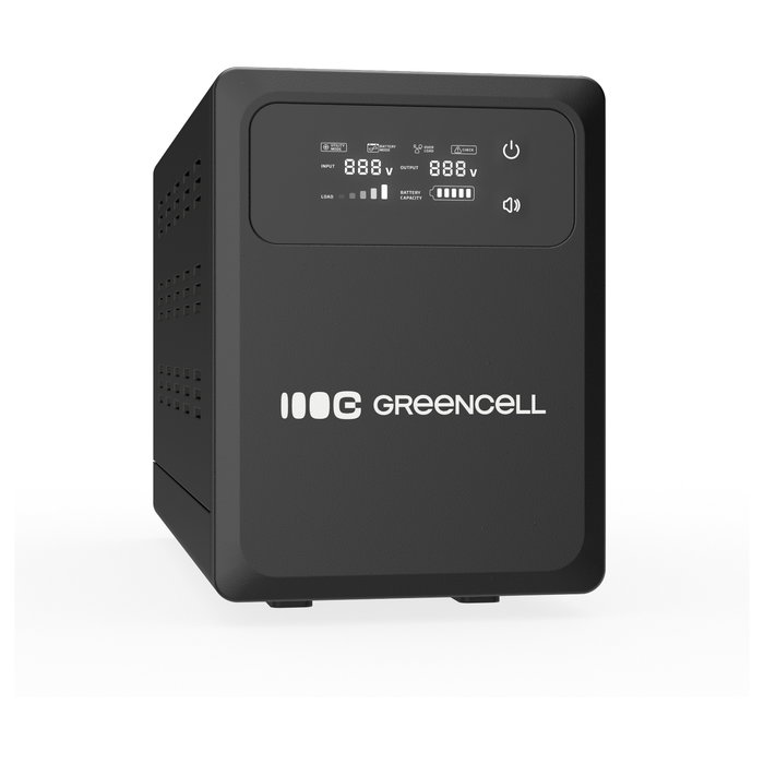 Green Cell UPSLPPC500 UPS de 800VA 500W con pantalla LCD