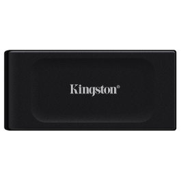 Kingston XS1000 SSD Externo 1TB, USB 3.2 Gen 2 Tipo-C, Negro, Lectura 1050 MB/s, Escritura 1000 MB/s