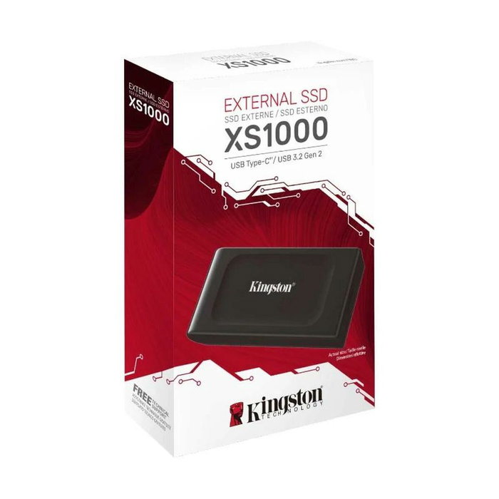 Kingston XS1000 1TB SSD Externo Negro Kingston XS1000 1TB SSD Externo Negro