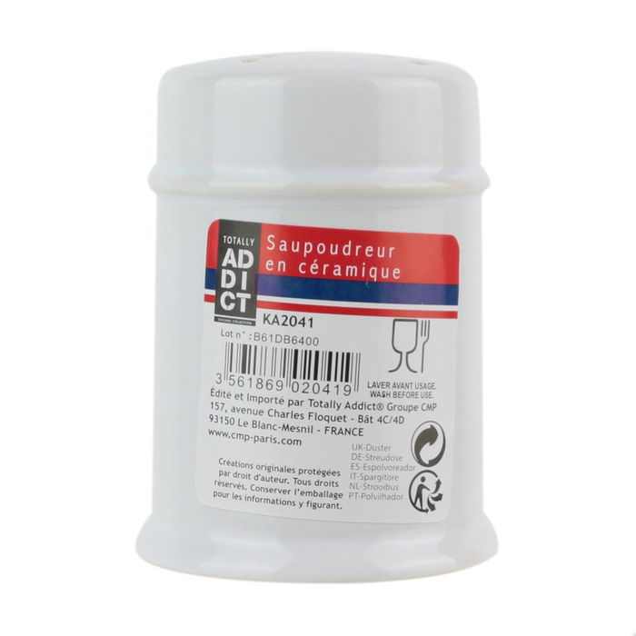 Totally Addict Espolvoreador Azúcar Atelier para Cocina y Mesa Colores Surtidos