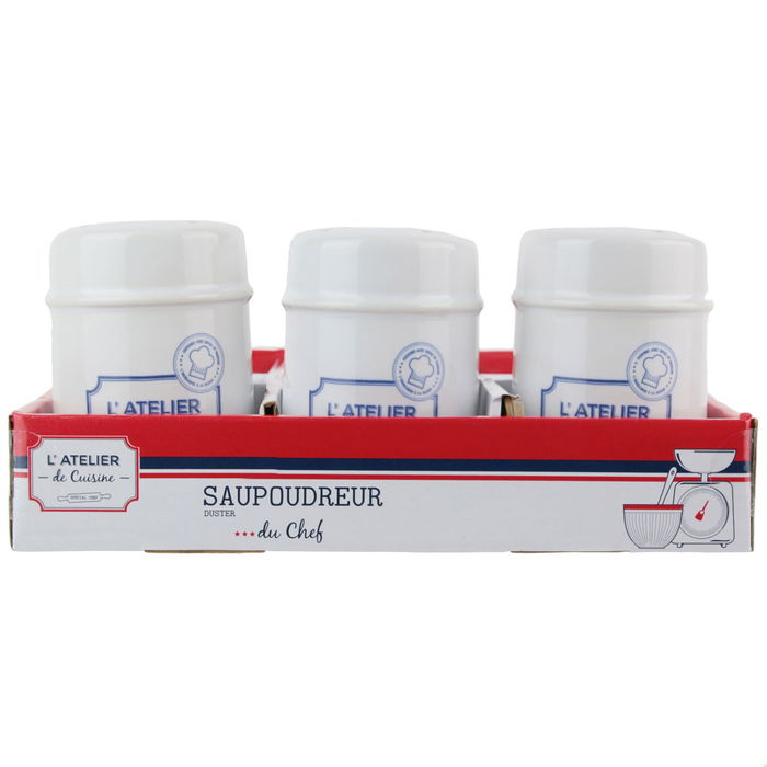 Totally Addict Espolvoreador Azúcar Atelier para Cocina y Mesa Colores Surtidos