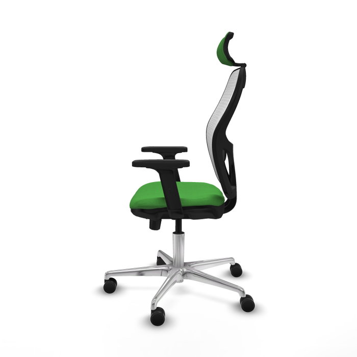PIQUERAS Y CRESPO Silla de oficina Jorquera Verde con mecanismo Sincro/Traslack PIQUERAS Y CRESPO Silla de oficina Jorquera Verde con mecanismo Sincro/Traslack