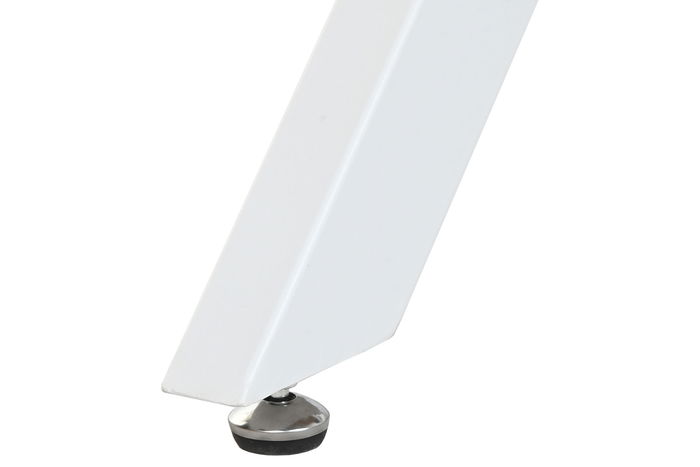 DKD Home Decor Mesa Comedor Vintage Marron Blanco 120 x 75 x 120 cm