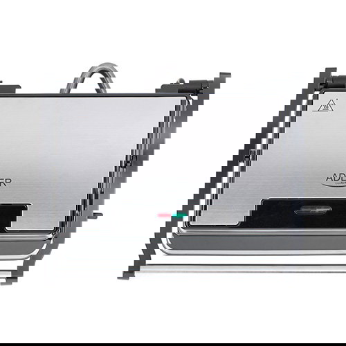 ADLER Grill Eléctrico 1200W, Placas Ajustables