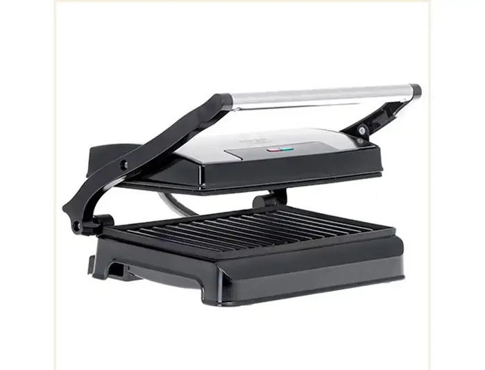 Adler Grill Eléctrico AD3052 1200W con Placas Ajustables y Antiadherentes