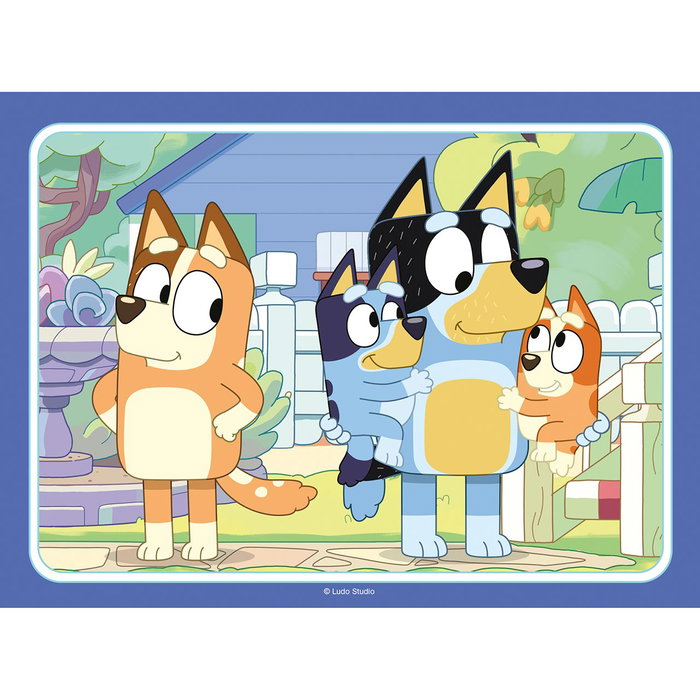 Ravensburger Puzzle 4 Formas Bluey 03111