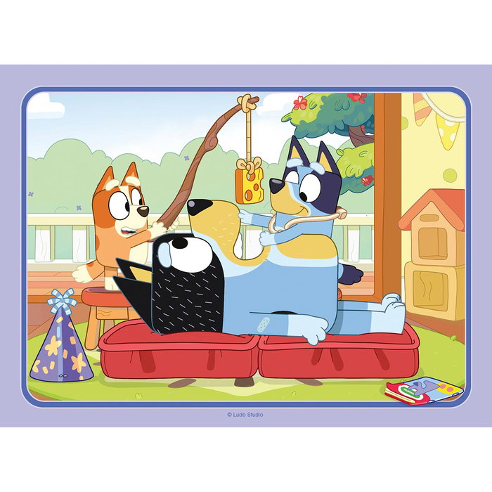 Ravensburger Puzzle 4 Formas Bluey 03111