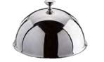 Campana Cubreplatos Inox 28 cm, Apta para Orfebrería