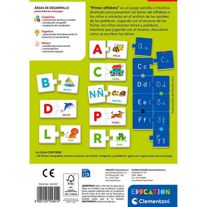 CLEMENTONI Primer Alfabeto español