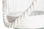 DKD Home Decor Portavelas Blanco Transparente 18 x 21 x 18 cm (6 Unidades)