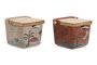 DKD Home Decor Azucarero Calima 2023 Surtido de 2 Unidades