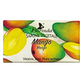 Florinda Barra de jabón de Mango, Vegana, 100 g