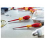 Wiha 3201K12 Juego de 12 Destornilladores SoftFinish electric slimFix con Puntas Phillips, Pozidriv, Ranura, Torx
