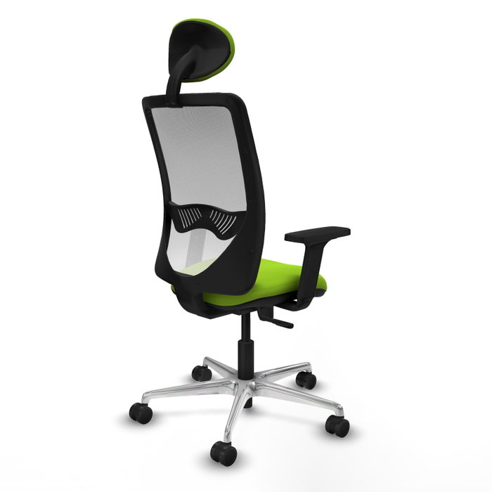 PIQUERAS Y CRESPO Silla de oficina Zulema con mecanismo Sincro, Pistacho y Blanco PIQUERAS Y CRESPO Silla de oficina Zulema con mecanismo Sincro, Pistacho y Blanco