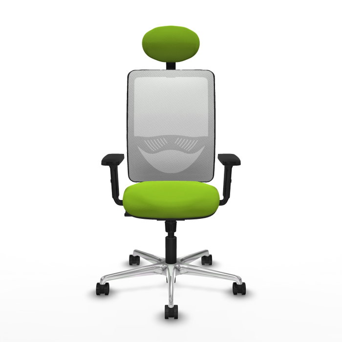 PIQUERAS Y CRESPO Silla de oficina Zulema con mecanismo Sincro, Pistacho y Blanco PIQUERAS Y CRESPO Silla de oficina Zulema con mecanismo Sincro, Pistacho y Blanco