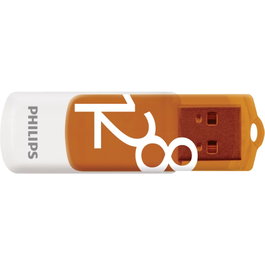Philips USB 2.0 Vivid Edition Sunrise Orange 128 GB