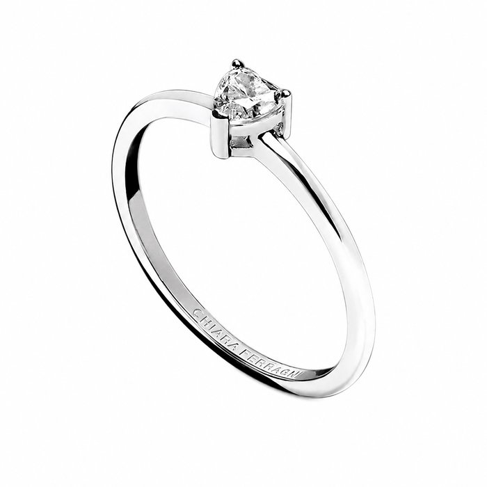 Chiara Ferragni Anillo Silver Collection Gris Tamaño 10 Chiara Ferragni Anillo Silver Collection Gris Tamaño 10