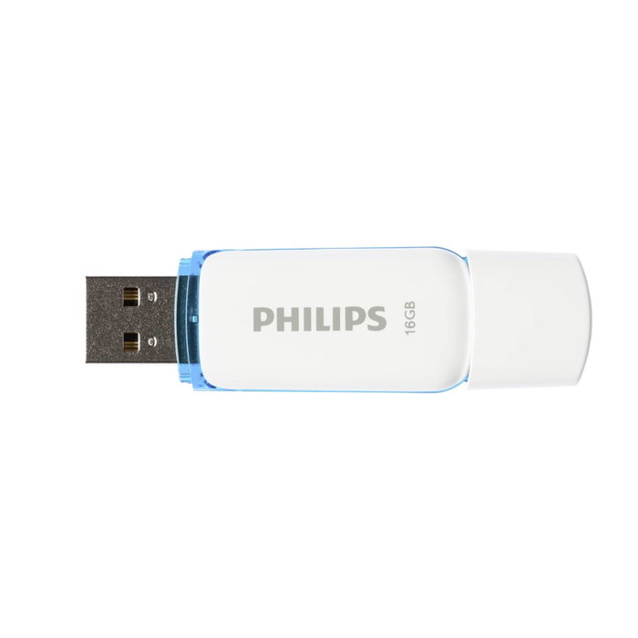 Philips FM16FD70B Snow Edition 16GB Azul, Blanco