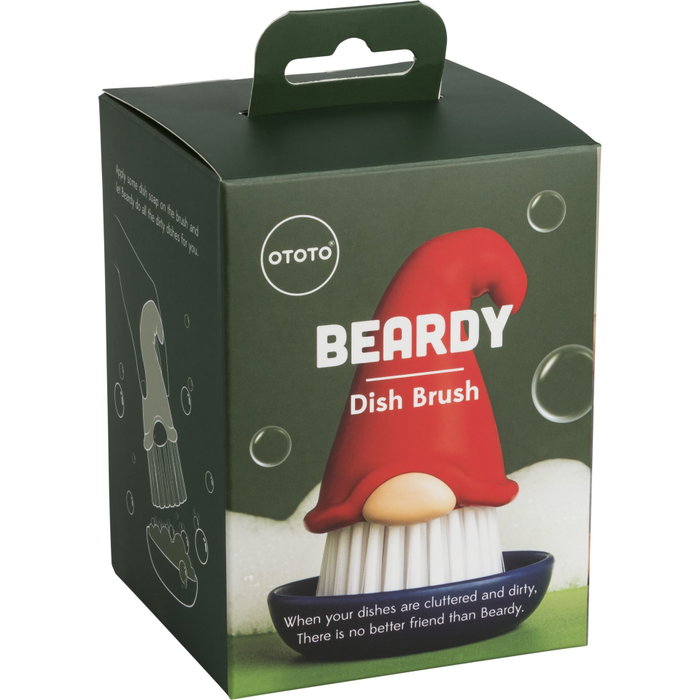 Ototo Beardy Dish Brush Multicolor