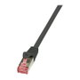 LogiLink Cable de Red Cat.6 S/FTP 1m Negro CQ2033S