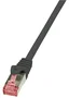 Logilink CQ2033S Cable de Red Ethernet RJ45 Cat6 S/FTP (S-STP) LSZH 1 Metro, Negro