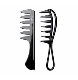 L3Vel3 Set de 2 Peines Negros Profesionales