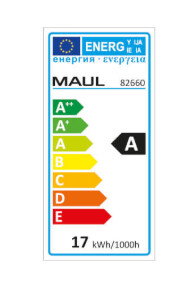 MAUL 8266002 Lámpara de aumento LED blanca