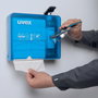 uvex Estación de limpieza de gafas Azul