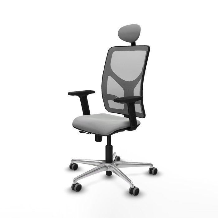 PIQUERAS Y CRESPO Silla de oficina Motilla Gris con mecanismo Sincro/Traslack PIQUERAS Y CRESPO Silla de oficina Motilla Gris con mecanismo Sincro/Traslack