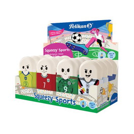 Goma De Borrar Pelikan Squeezy Sports Caja De 16